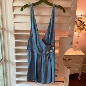 Urban Outfitters Denim Romper